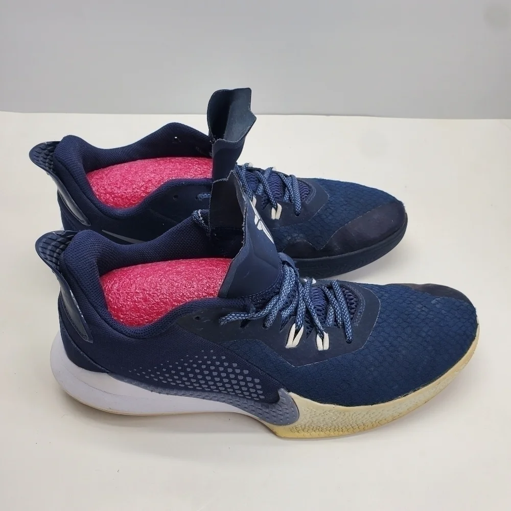 Nike Shoes Men's 11.5 Kobe Mamba Fury TB Navy Blue Sneakers CK6632-400